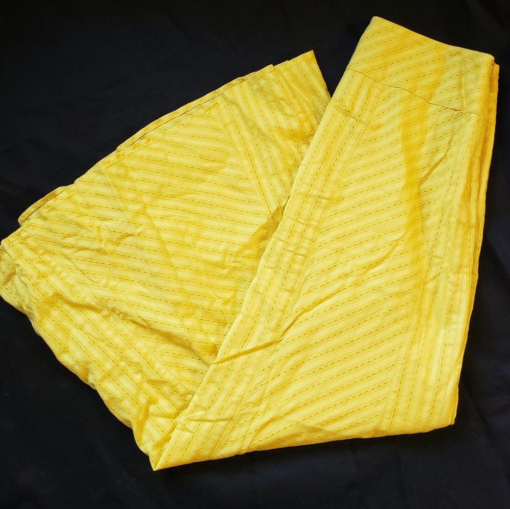 Bright Yellow Talbots Long Skirt
